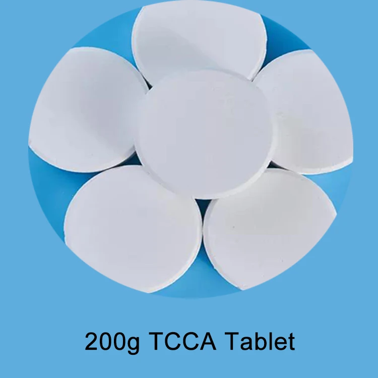Powerful TCCA Disinfectant Tablets for Crystal Clear Swimming Pool Water (6)