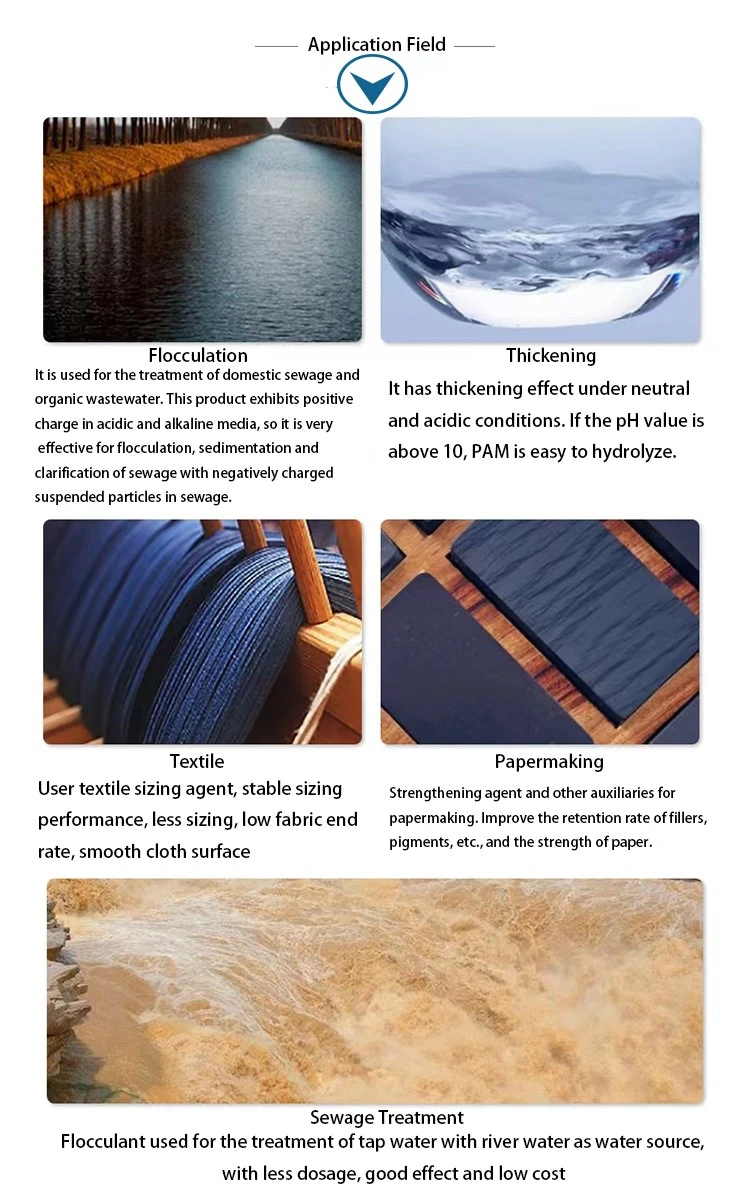 Polyacrylamide for Oilfield Sewage Treatment (2) Polyacrylamide for Oilfield Sewage Treatment (2)