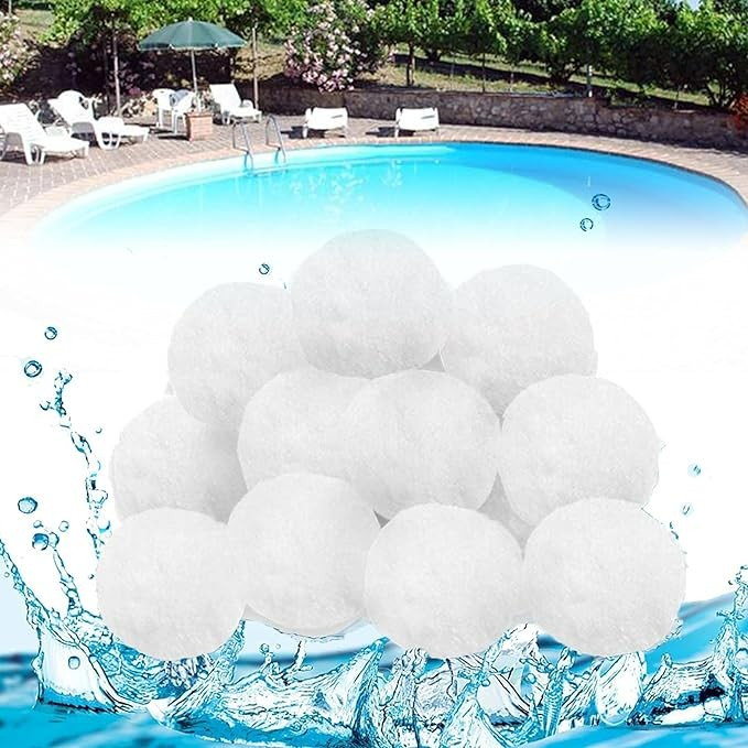700g Pool Filter Balls Water Treatment Reusable Renewable Eco Friendly Polyester Filters Balls