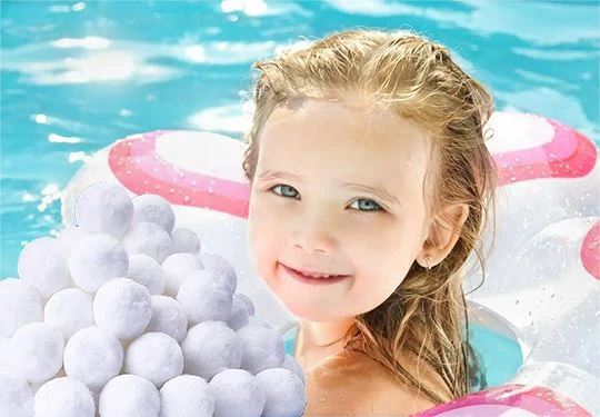 Environmentally Friendly Swimming Pool Filtration Fiber Ball Suitable For All Sand Filtration Pumps