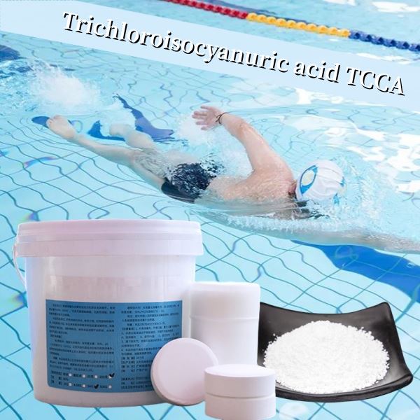 Heißer Verkauf Schwimmbadchemikalien Trichlorisocyanursäure TCCA 90 Tablette Chlortablette