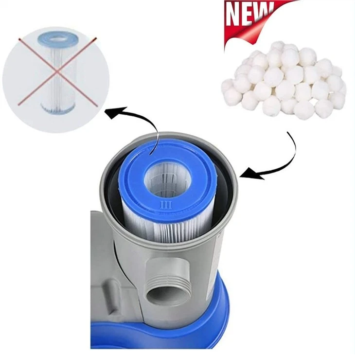 New Product Fiber Ball Filter Media For Water Treatment