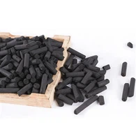 Trinkwasseraufbereitung Hochwertige zylindrische Aktivkohlepellets auf Kokosnussschalenbasis mit 4 mm Durchmesser