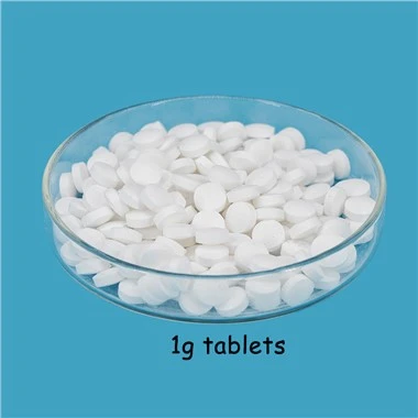 Brause-Chlortabletten zur schnellen und effektiven Wasserreinigung