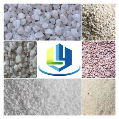 Hersteller produzieren Quarzsand in verschiedenen Qualitäten