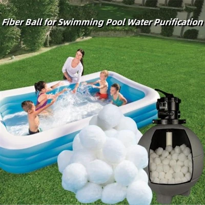 NEUE umweltfreundliche Poolfilterbälle aus Fasermedien für den Sandfilter im Schwimmbad