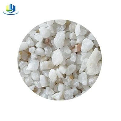 Quarz-Quarz-Sand in der Glasherstellung