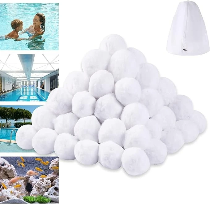 Aquarium Filterball Sand Replacement Polyester Fiber Ball Pool Filter Cleaning Ball