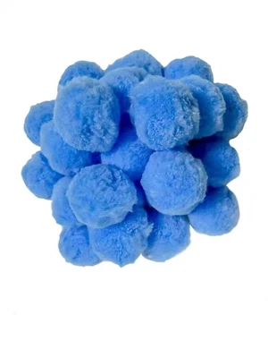 LVYUAN Blauer Faserball