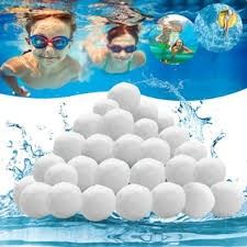 Pool Filter Media Balls For Above Ground Pool Reusable Eco-Friendly Sand Filter Balls Instead Of Sand