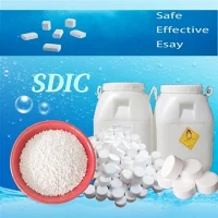 25 kg körniges 8-30mesh-Pulver, Natriumdichlorisocyanurat, Wasseraufbereitungschemikalien SDIC