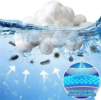 Balls Filtermedien Pool Filter Ball Rückspülung 700 g 100 % Polyester Filterballs Faser