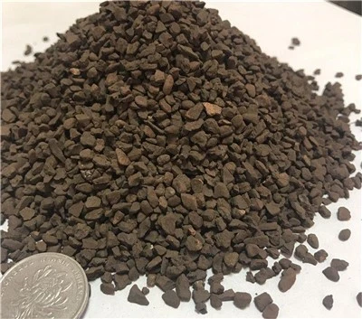 Bester Verkauf stellt grünen Mangansand mit 82 % MNO2-Mangandioxid zur Entfernung von Eisen her