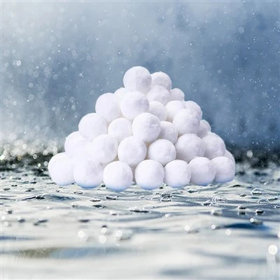 Filterbälle Industrie Regen Abwasserbehandlungsmaschine Herstellung von Filtermedien Polyesterfaserball