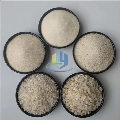 Kies-Quarz-Silikat-Sand-Filtermedienmaterial für die Wasseraufbereitung