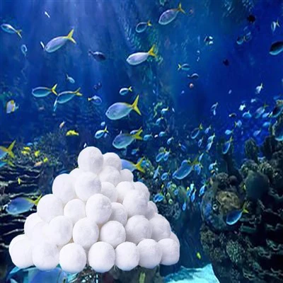 Poolfilterbälle Aquarium Schmutzreinigung Schaumfaserfiltermedien