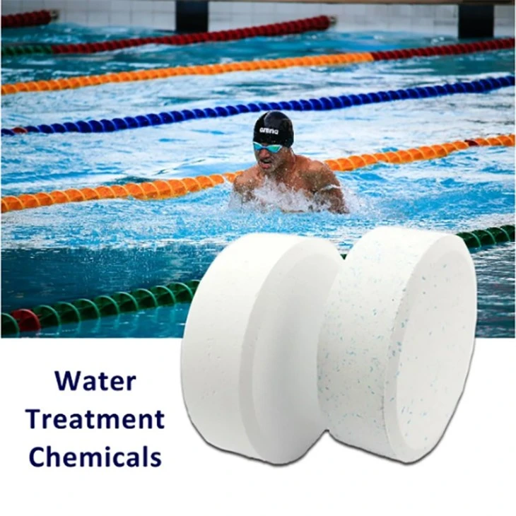 Swimming Pool Water Treatment Chemicals 90% Cyanuric Acid Chlorine Granular TCCA